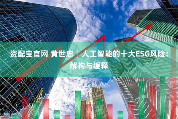 资配宝官网 黄世忠║人工智能的十大ESG风险：解构与缓释
